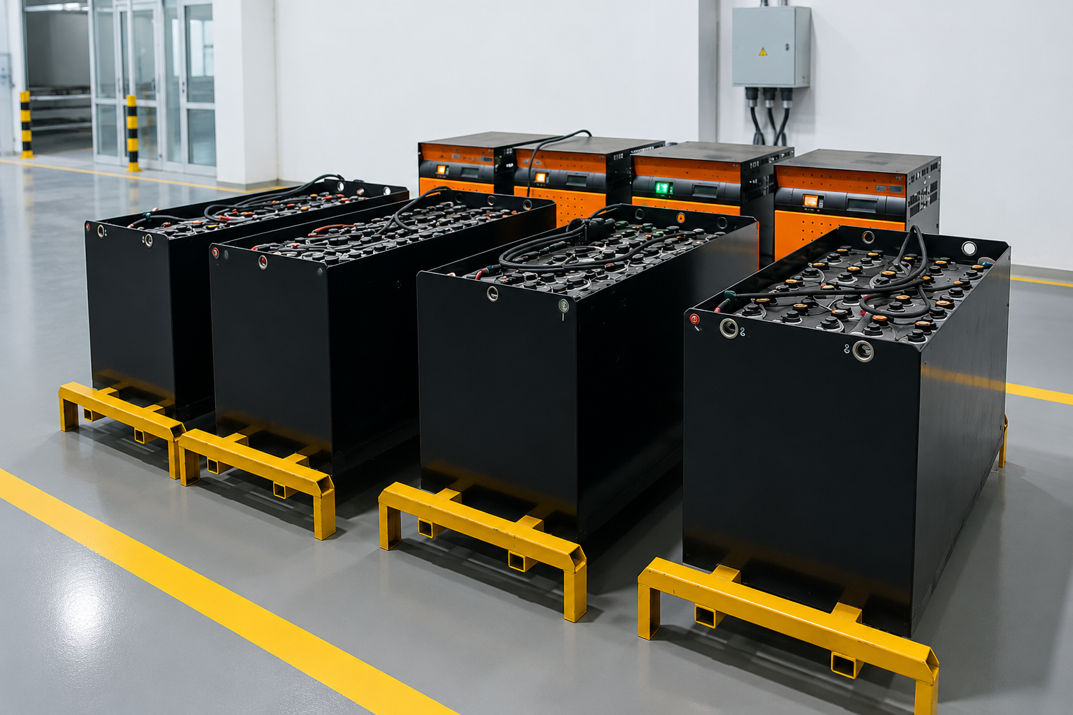 Alquiler de baterías para montacargas